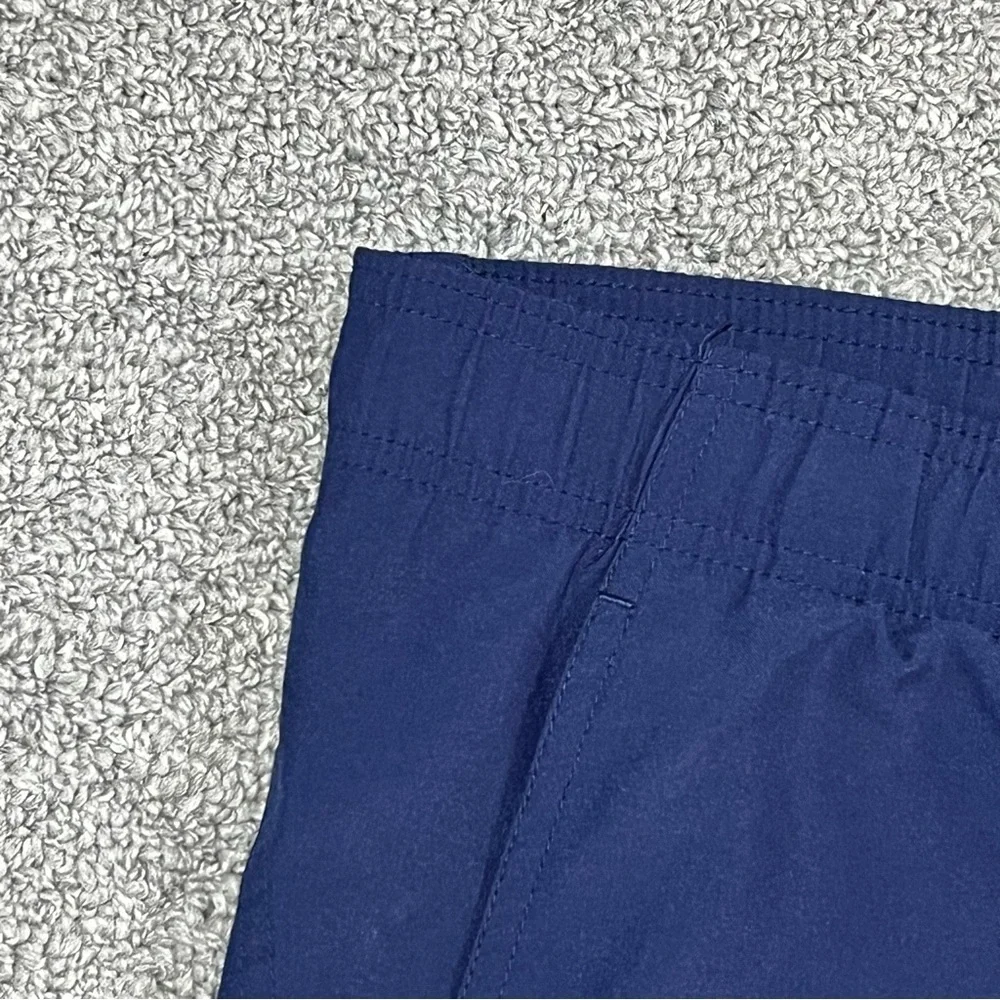 Vintage Y2K Nike Silver Tag Shorts Mens Size XL Navy Blue Athletic Drawstring